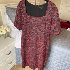 Ann Taylor Square Neck Dress Size 14
